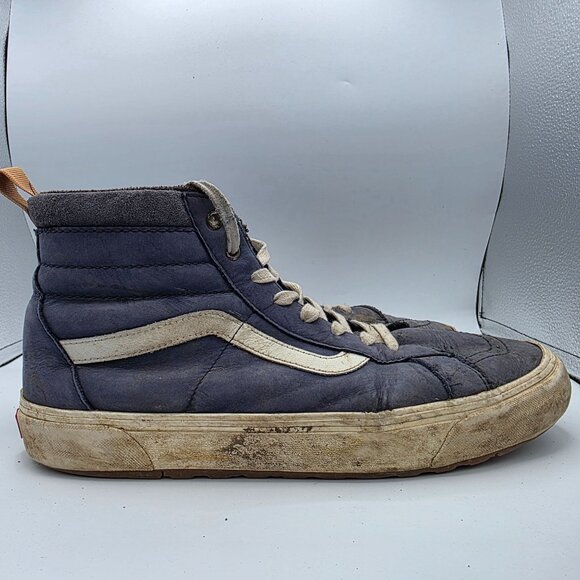 Vans Sk8 Hi MTE Mens 13 Blue High Top Sneakers Weather Resistant Primaloft Camp main image 2